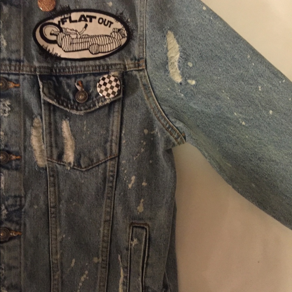 Kurt Cobain Love & Death Denim Jacket - Picture 7 of 8